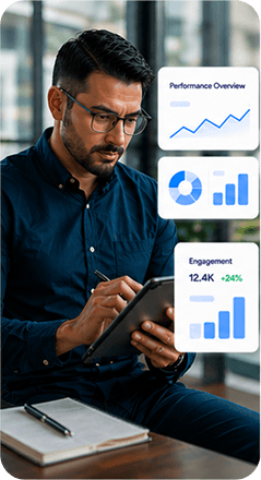 Marketing Manager. On Demand Reports, Competitor Analysis &  Recommendations